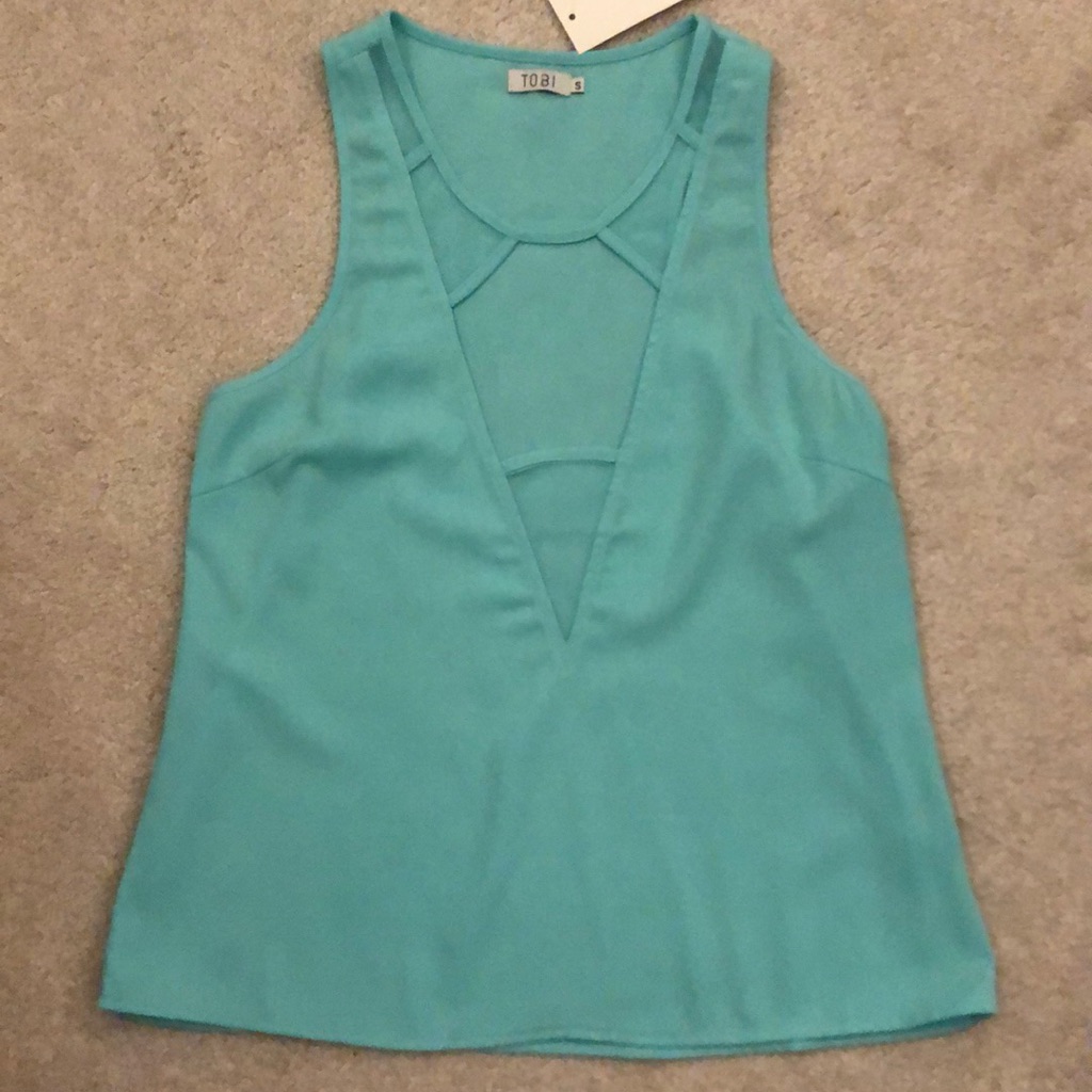 Turquoise Tank Top